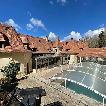 Le Prieure Des Fontaines Hotel Les Preaux Eksteriør billede
