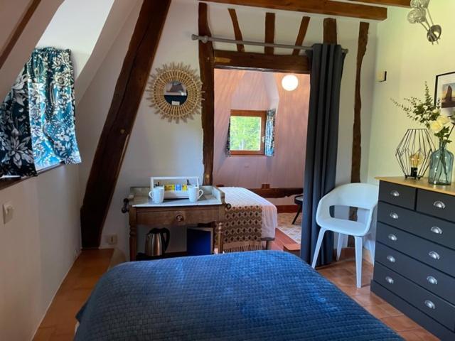 Le Prieure Des Fontaines Hotel Les Preaux Eksteriør billede