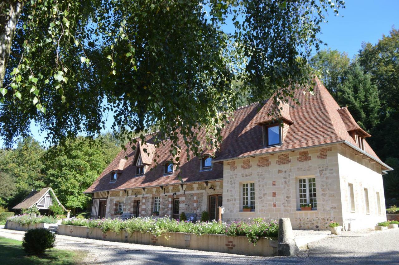 Le Prieure Des Fontaines Hotel Les Preaux Eksteriør billede